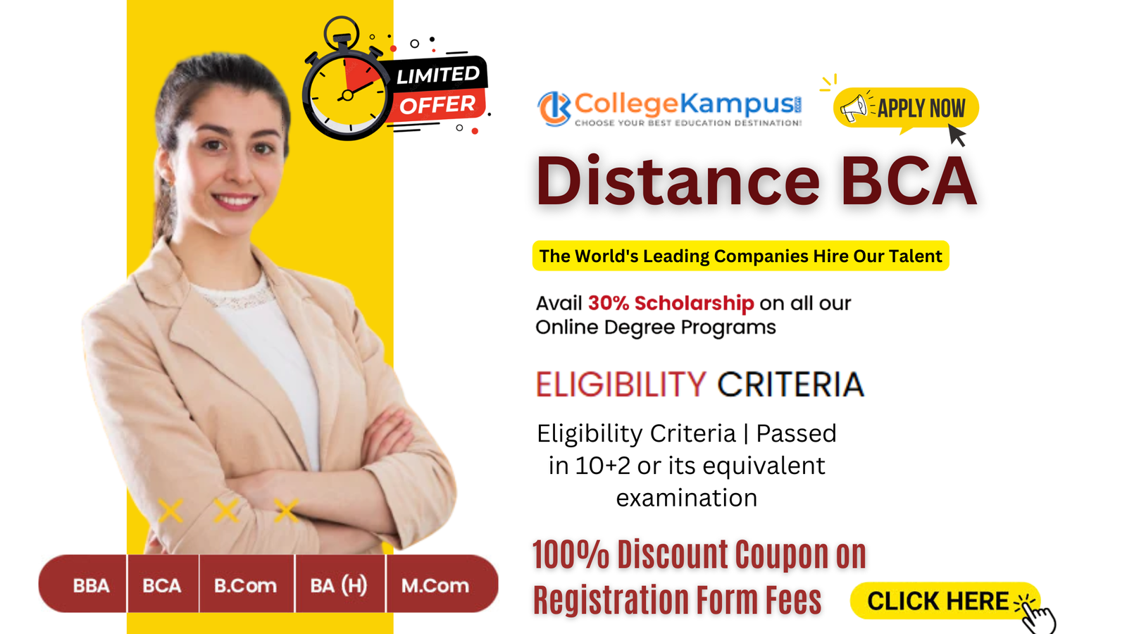 Distance BCA
