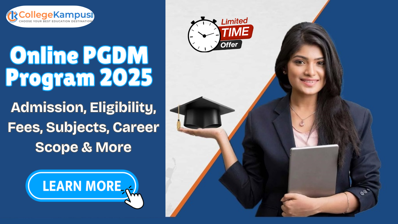 Online PGDM Program 2025