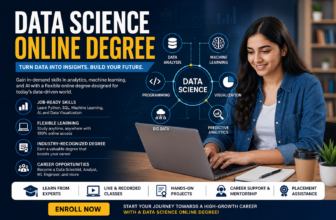 Data science online degree programme