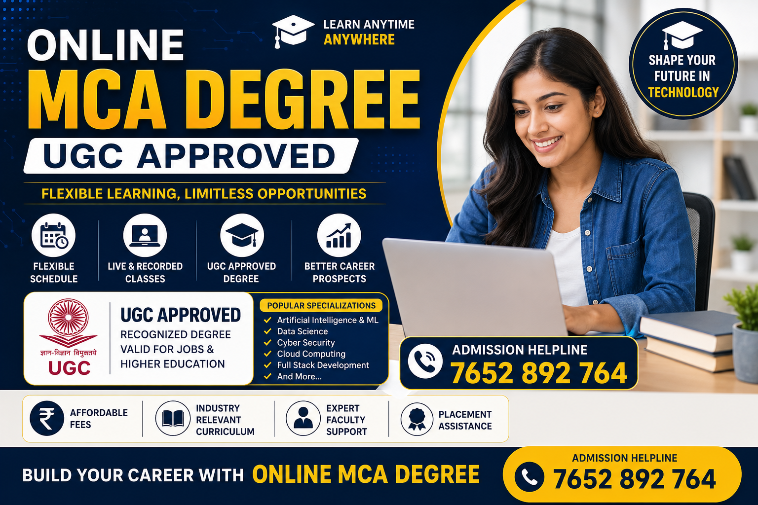 Online MCA degree for tech careers