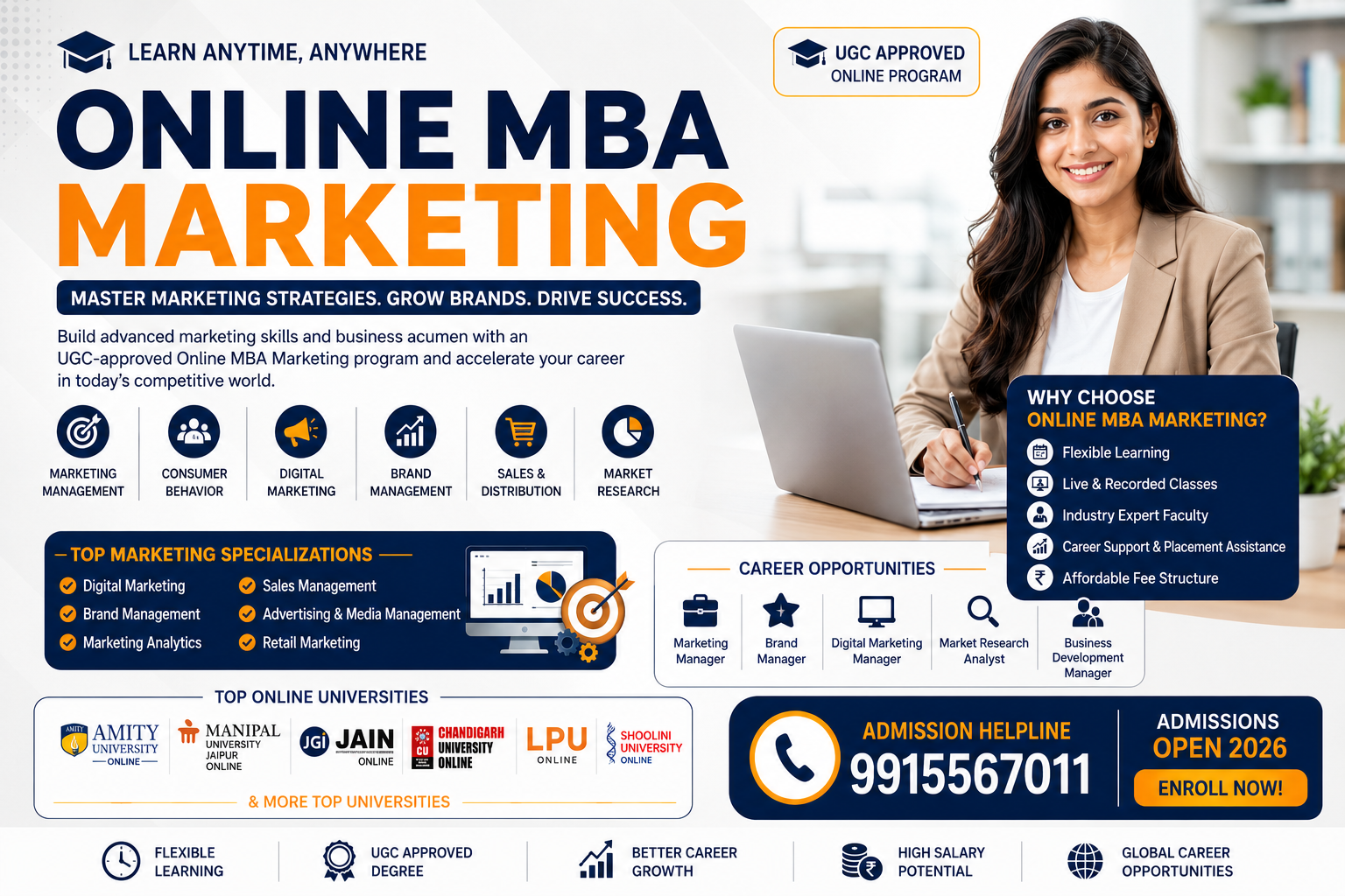 Master marketing with online MBA program
