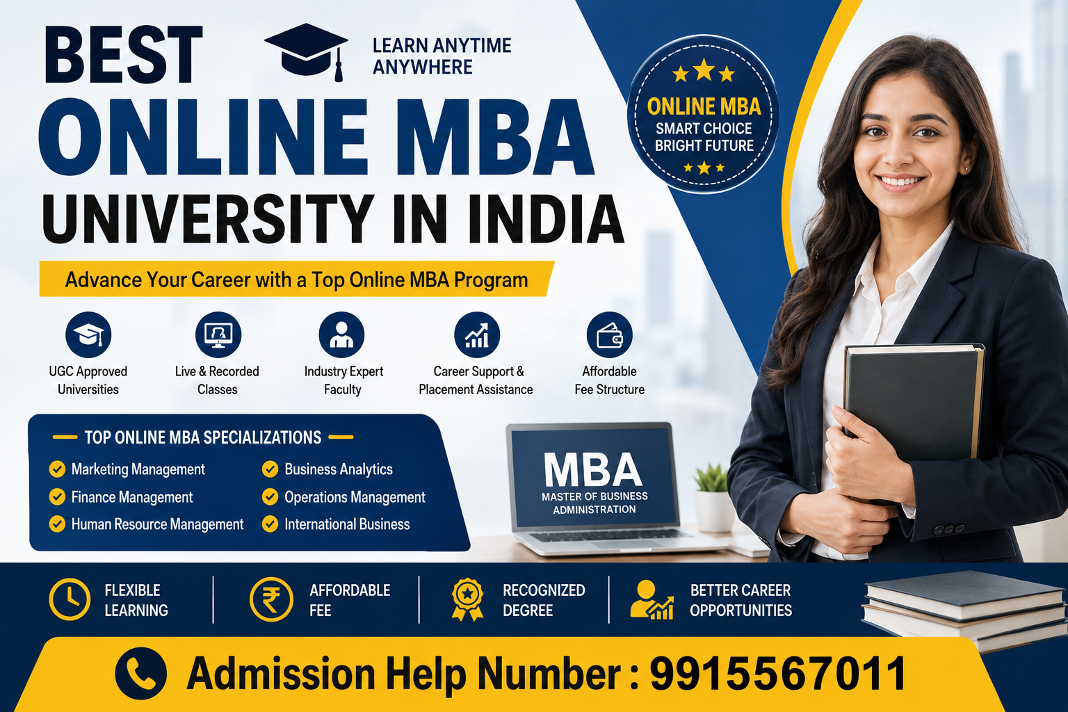 Top online MBA program benefits