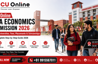 CU Online MA Economics Admission 2026: Complete Guide to Eligibility, Fees, Placements, Scholarships & Career Opportunities