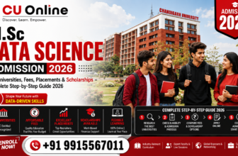 CU Online M.Sc Data Science Admission 2026: Top Universities, Fees, Placements & Scholarships – Complete Step-by-Step Guide 2026