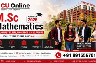 CU Online M.Sc Mathematics Admission 2026: Top Universities, Fees, Placements & Scholarships – Complete Step-by-Step Guide 2026