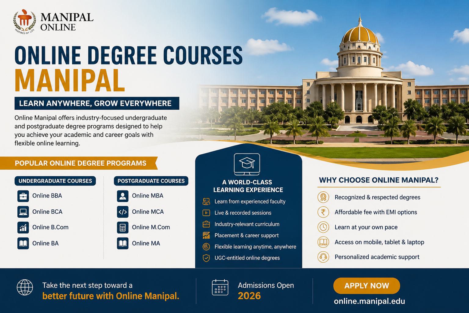 Online Degree Courses Manipal