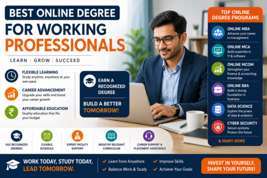 Best online degrees for professionals