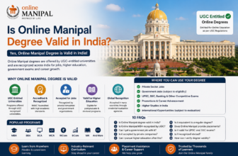 Is Online Manipal degree valid