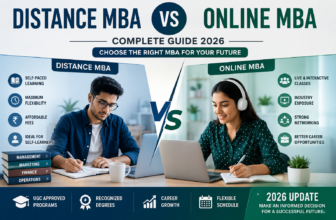 Distance MBA vs Online MBA