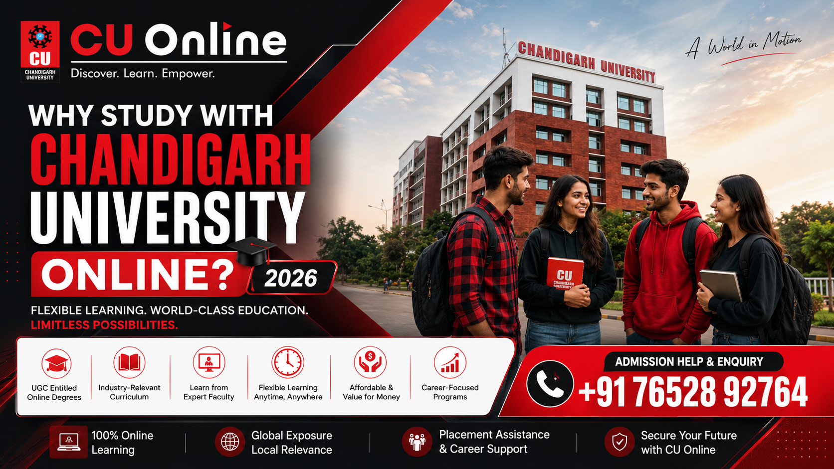 Why Study with Chandigarh University Online in 2026? Complete Guide to Courses, Benefits, Placements, Fees & Career Opportunities