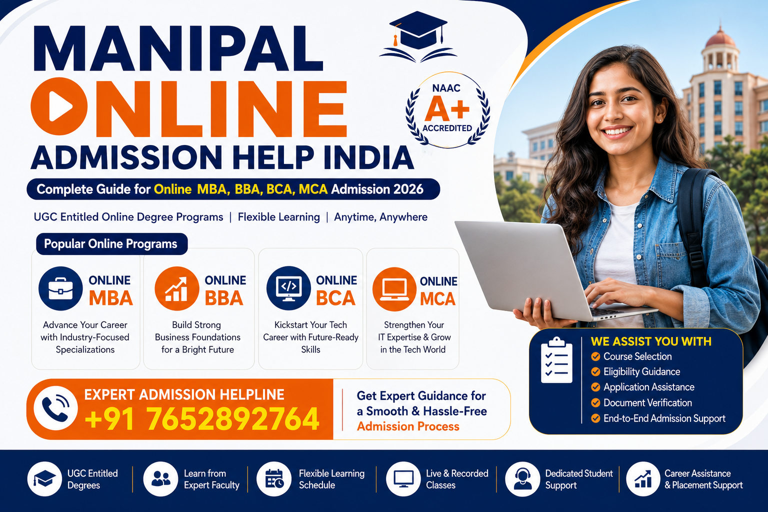 Online admissions guide for 2026 programs