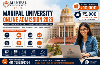 Manipal University Online Admission 2026