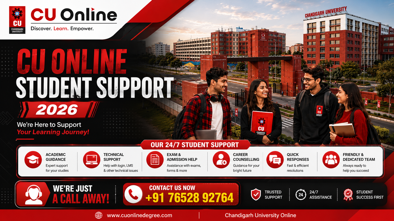CU Online Student Support 2026: Complete Guide to Academic Assistance, LMS, Career Services, Exams, Scholarships & Student Success