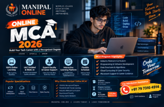 Manipal Online MCA 2026