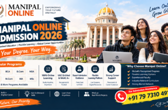Manipal Online Admission 2026