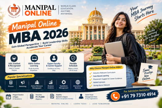Manipal Online MBA Admission
