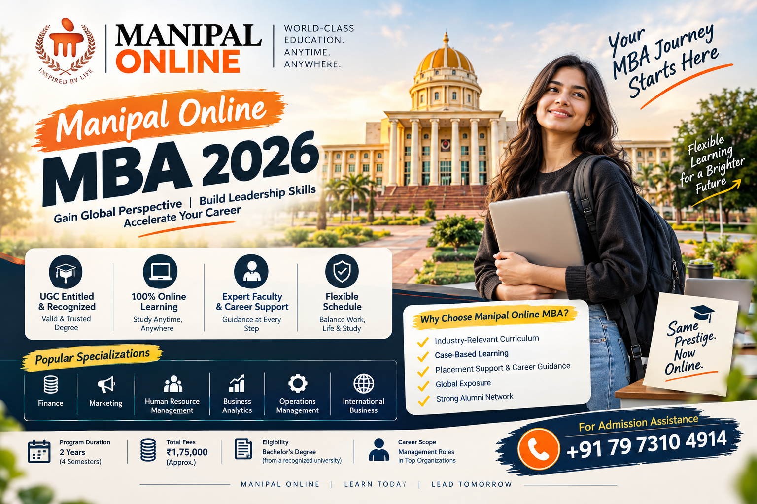 Manipal Online MBA Admission