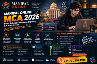 Manipal Online MCA Fees