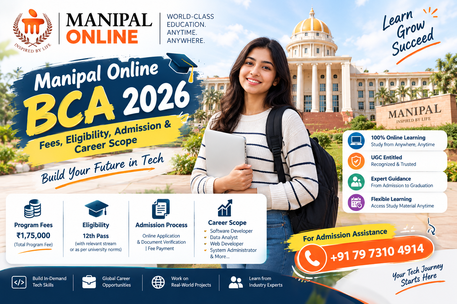 Manipal Online BCA 2026
