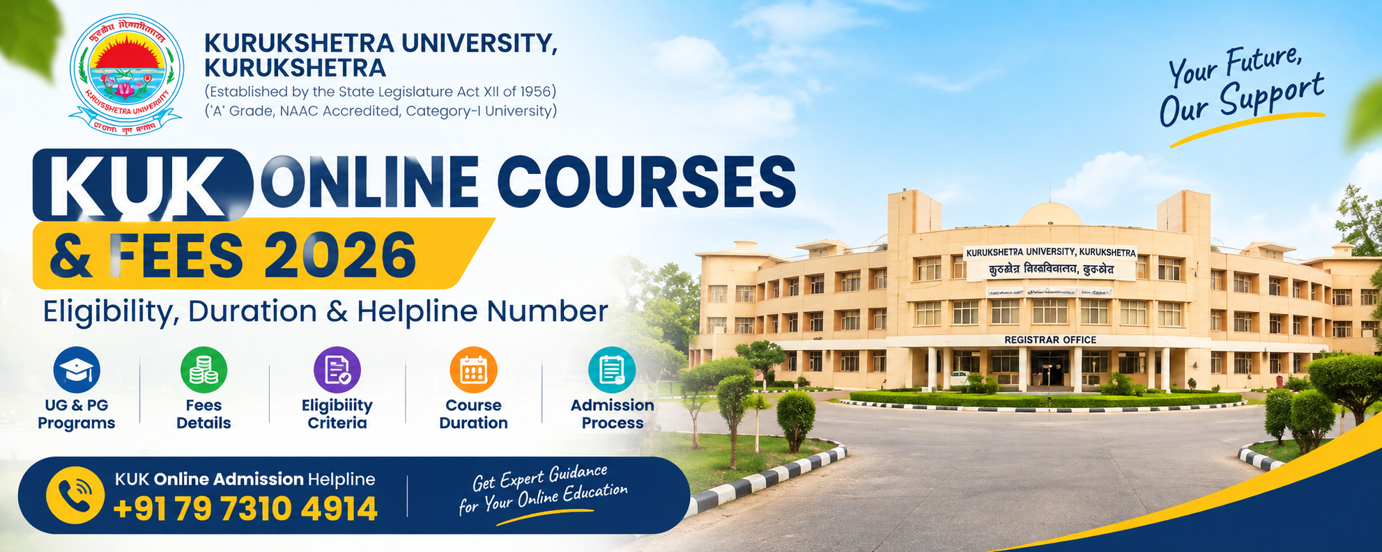 KUK Online Courses & Fees