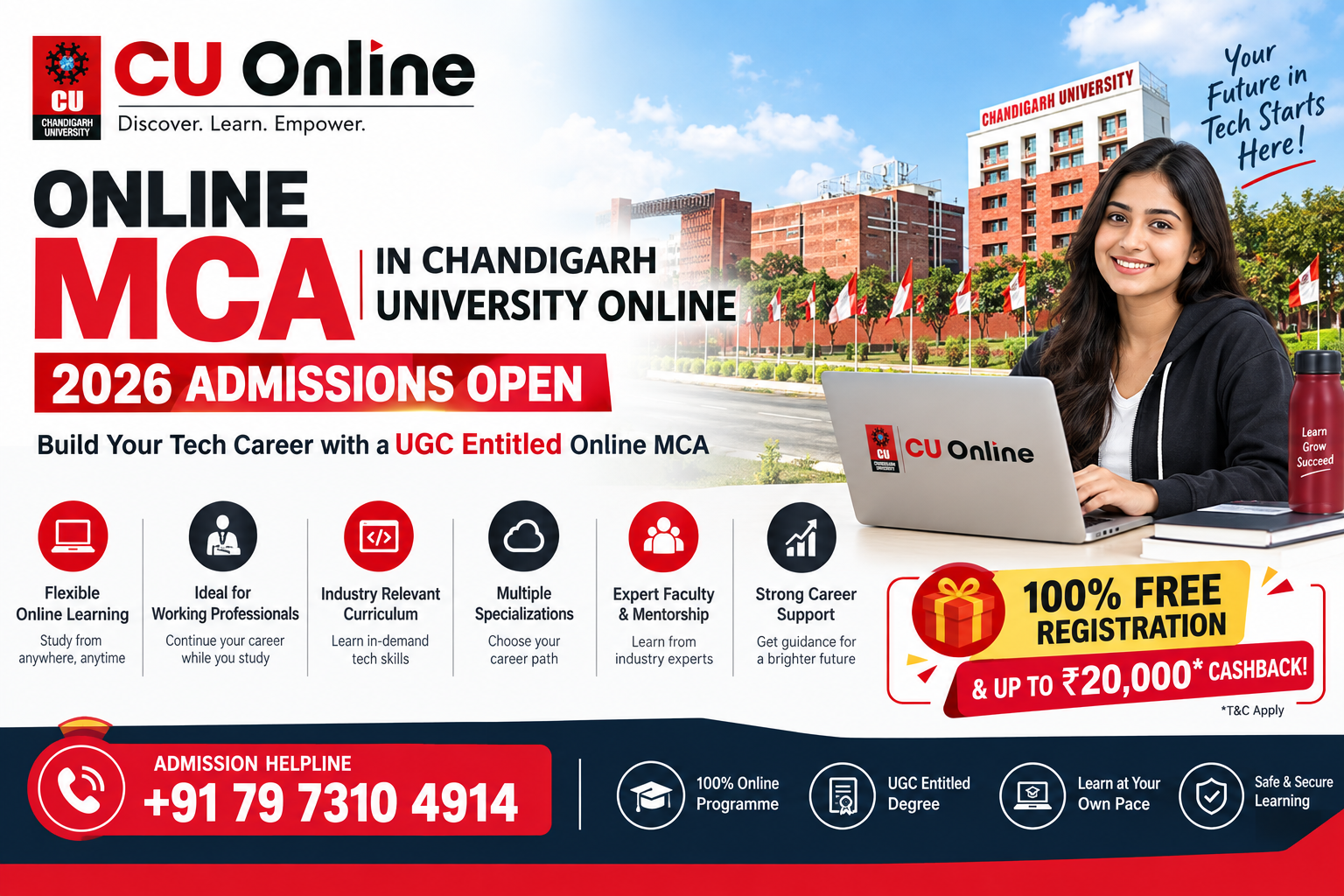 online mca in chandigarh University