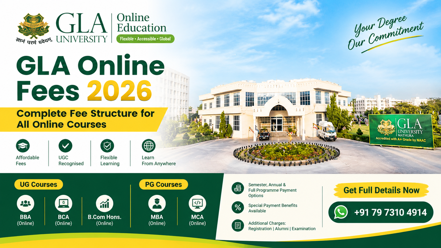 GLA Online Fees