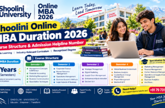 Shoolini Online MBA Duration 2026