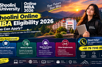 Shoolini Online MBA Eligibility 2026