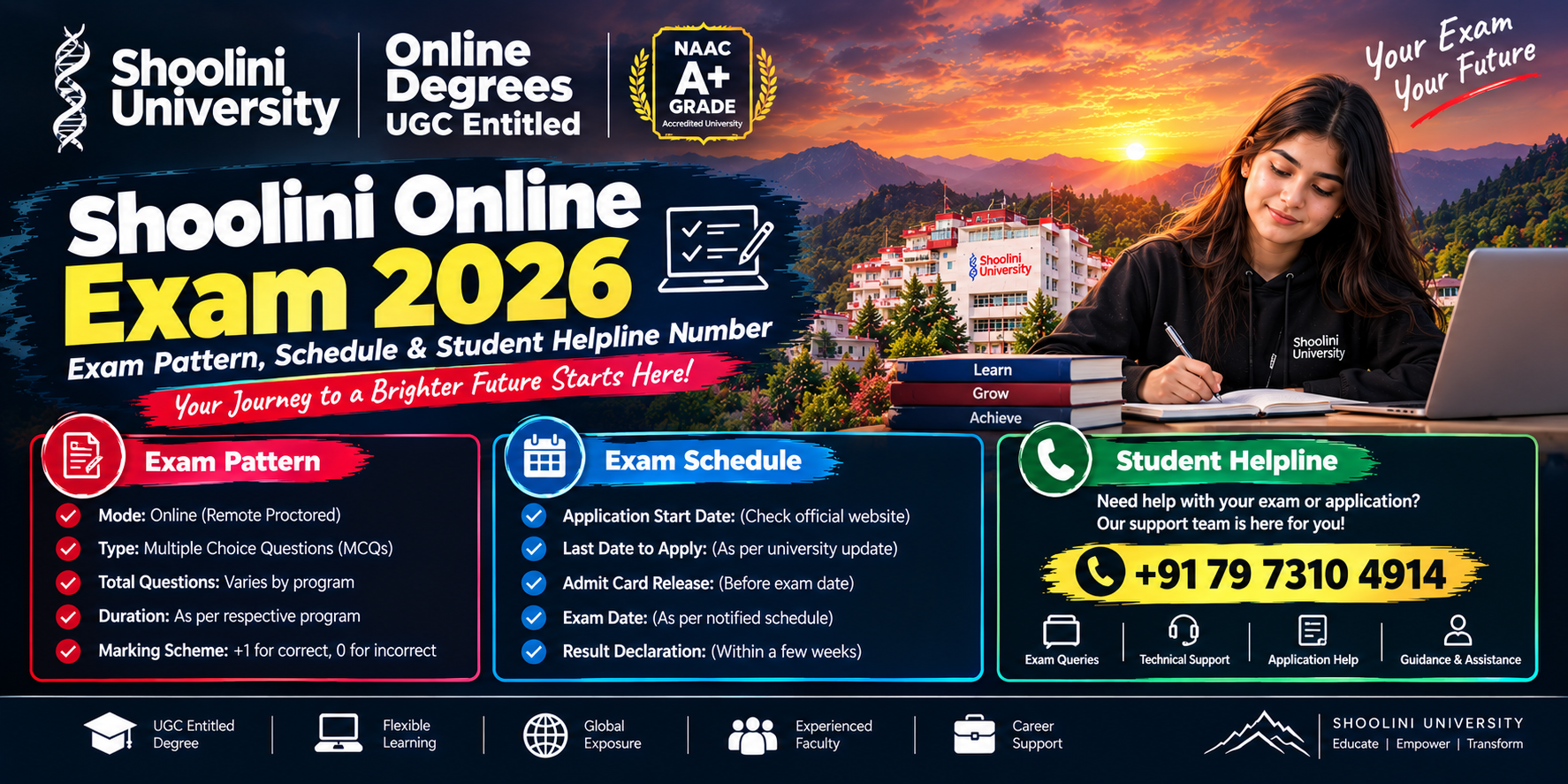 Shoolini Online Exam 2026