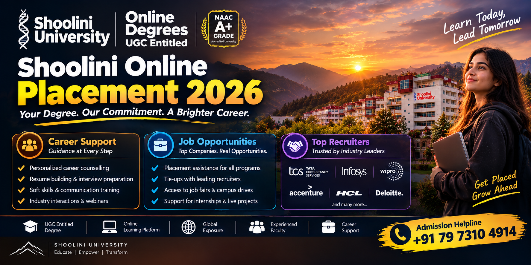 Shoolini Online Placement 2026
