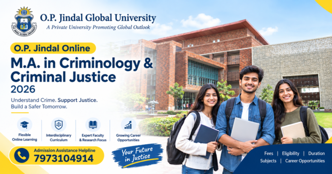 O.P. Jindal Online Criminology