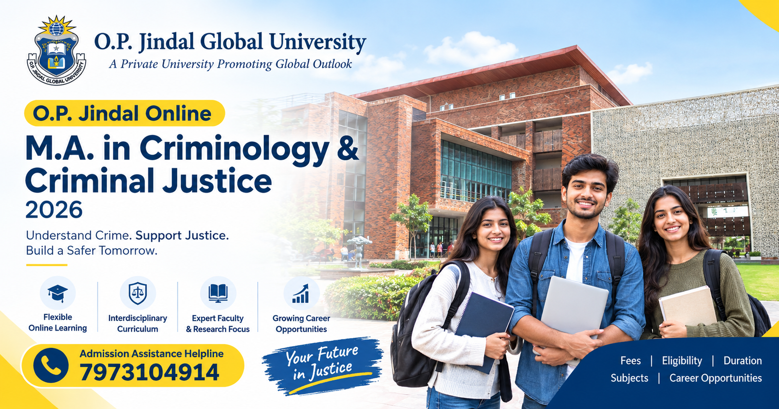 O.P. Jindal Online Criminology