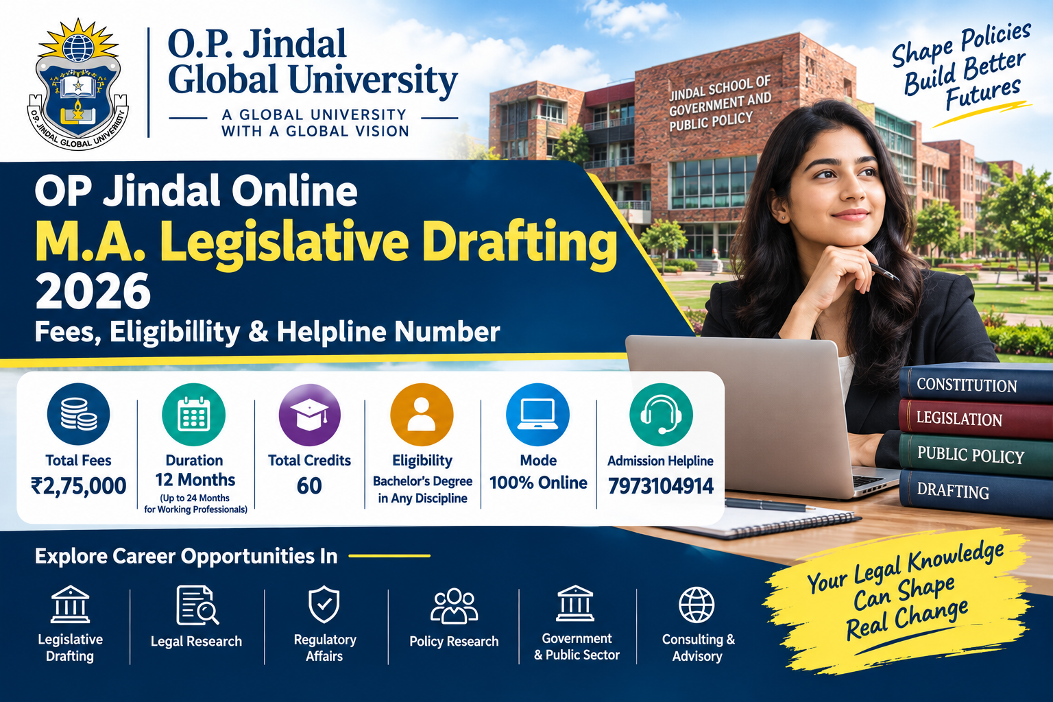 Online M.A. Legislative Drafting