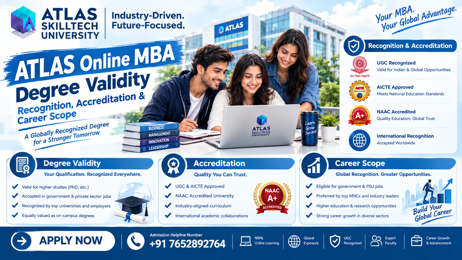 ATLAS Online MBA Degree Validity