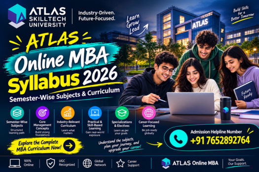 ATLAS Online MBA Syllabus 2026