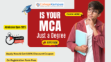 Online Global MCA 2025 100% Discount Coupon on Registration Form Fees: Eligibility, Scholarships, Admission, Fees, Placement & All Online Courses