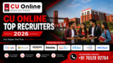 CU Online Top Recruiters 2026: Placement Partners, Career Opportunities, Highest Packages & Hiring Companies