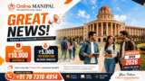 Great News! Enroll in Online Manipal Today & Get ₹10,000 Instant Cashback + ₹5,000 Fee Reduction Every Semester | Online Manipal Admission 2026