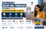 Affordable Online MBA Programs in India 2026: Top Universities Under ₹1 Lakh Fees