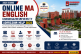 Online MA English Chandigarh University Admission Help 2026
