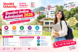 Shoolini Online Admission 2026: Courses, Fees, Eligibility, Application Process & FAQs