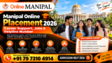Manipal Online Placement 2026: Career Support, Job Opportunities, Placement Assistance & Helpline Number