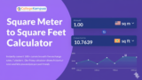 Square Meter to Square Feet Calculator – Convert Area Instantly