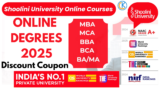 Online Shoolini ALL Courses Discount Coupon 2025: Scholarship, Fees, Registration Last Date, and Syllabus