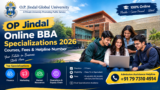 OP Jindal Online BBA Specializations 2026: Courses, Fees & Helpline Number