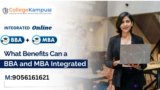 BBA + MBA Integrated Online: Eligibility, 50% Discount, Scholarships, Registration, Admission Process 2025-26, Fees, Syllabus, Placement & More