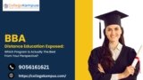 Distance BBA: 100% Discount, Scholarships, Registration, Admission Process 2025-26, Fees, Syllabus, Placement & More