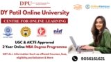 MBA Online at DY Patil University 2025 100% Discount: Admission Process, Duration, Placement, Scholarship, Specialization, Eligibility, Fees