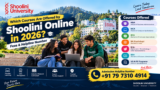 Which Courses Are Offered by Shoolini Online in 2026? Fees & Helpline Number