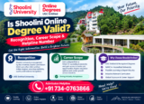 Is Shoolini Online Degree Valid? Recognition, Career Scope & Helpline Number